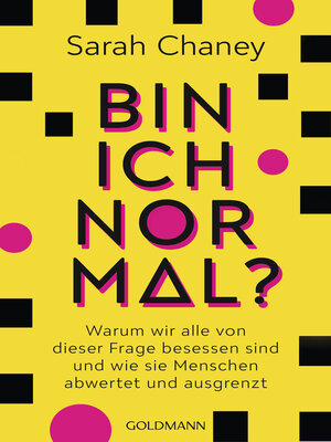 cover image of Bin ich normal?